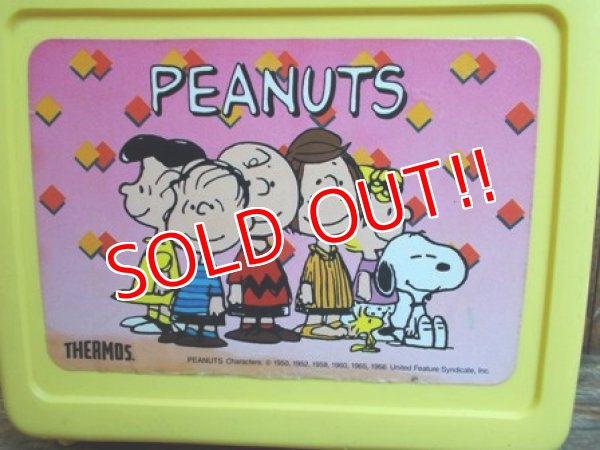 画像2: ct-130115-25 Peanuts / Plastic Lunchbox & Thermos