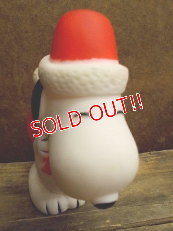 画像4: ct-121010-06 Snoopy / 80's Vinyl Squeak Toy "Santa"