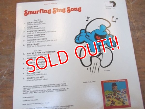 画像3: ct-121120-15 Smurf / Smurfing Sing Song 80's Record