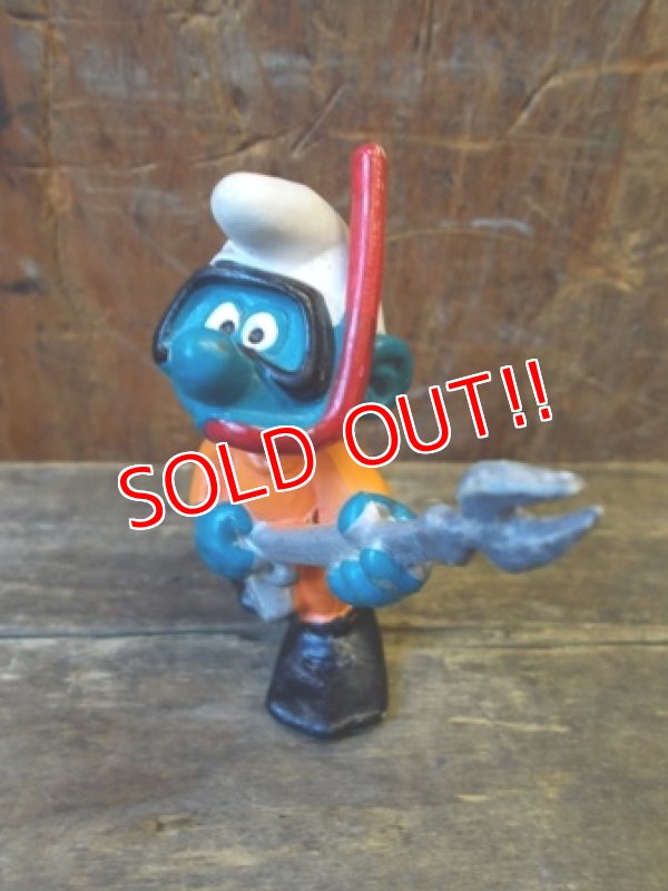 画像2: ct-130129-09 Smurf / PVC "Diver" #20120