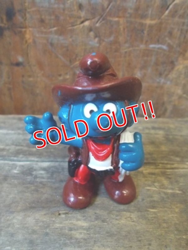 画像1: ct-130205-39 Smurf / PVC "Cowboy" #20122