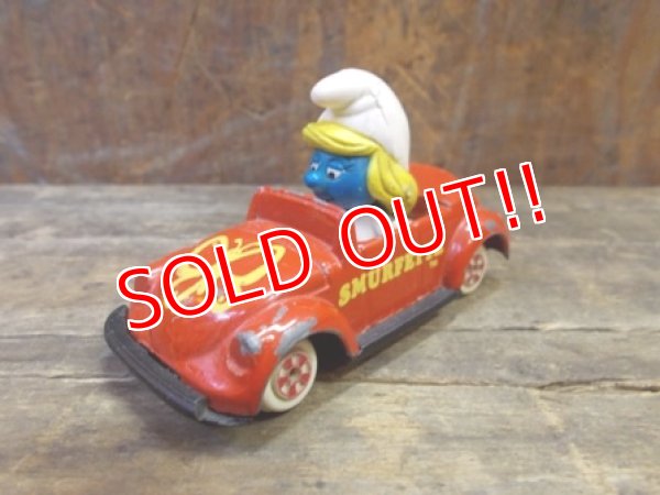 画像1: ct-120904-05 Smurfette / 80's Die-cast car