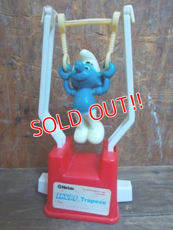 画像1: ct-130305-31 Smurf / Helm 80's Trapeze toy