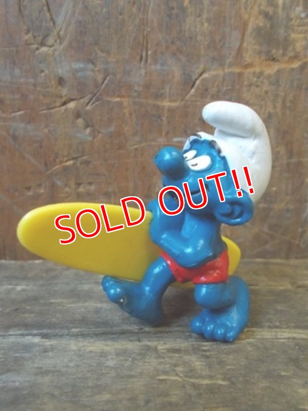 画像1: ct-130205-43 Smurf / PVC "Surfboarder" #20137