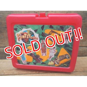 画像: ct-120717-05 The Flintstones / Plastic Lunchbox & Thermos