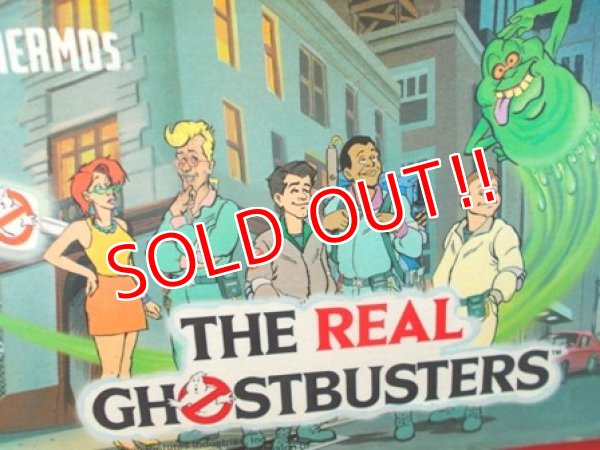画像2: ct-120717-06 The Real Gohst Busters / 80's Plastic Lunchbox & Thermos