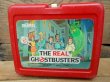 画像1: ct-120717-06 The Real Gohst Busters / 80's Plastic Lunchbox & Thermos