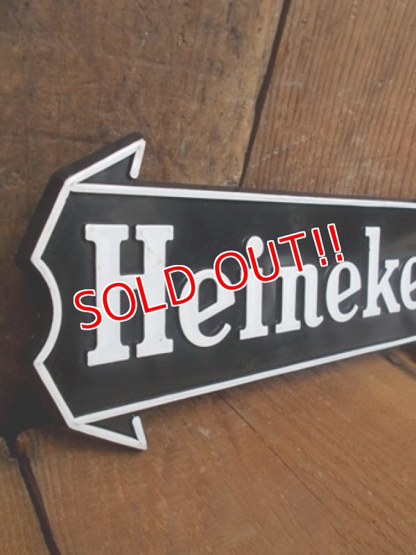 画像2: dp-120807-05 Heineken / Plastic sign plate