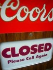 画像4: dp-110707-01 Coors / 80's Open・Close Sign