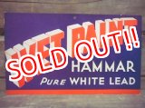 画像: dp-120213-03 Hammar / 40's WET PAINT Cardboard sign