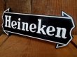 画像1: dp-120807-05 Heineken / Plastic sign plate