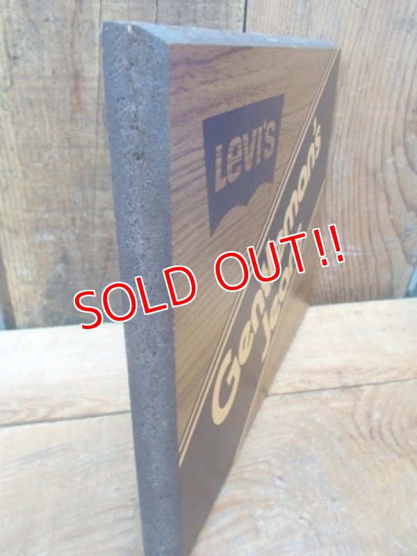 画像4: dp-120717-03 Levi's / 70's Gentleman's Jeans Store Display Sign