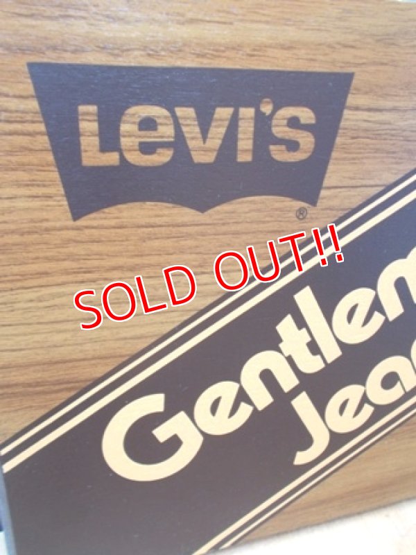 画像2: dp-120717-03 Levi's / 70's Gentleman's Jeans Store Display Sign