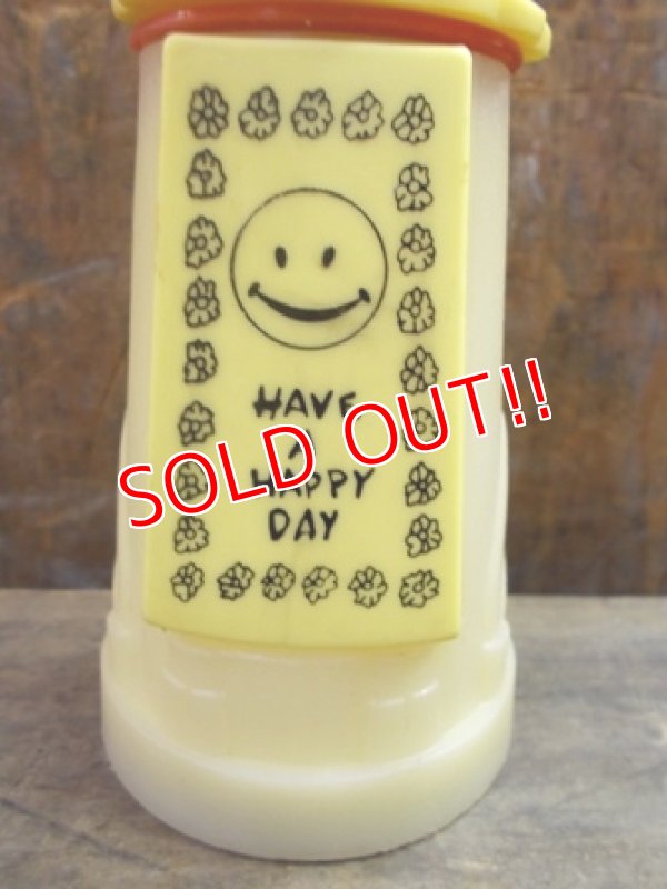 画像2: kt-121225-04 Whirley / 60's-70's Moo-Cow Creamer "Have a Happy Day"