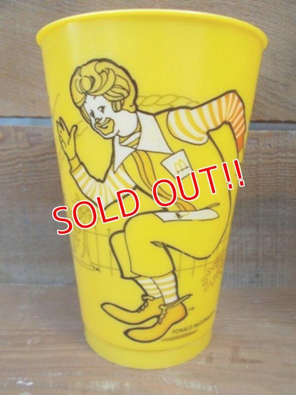 画像1: ct-120801-12 McDonald's / 1978 Plastic Cup "Ronald McDonald"