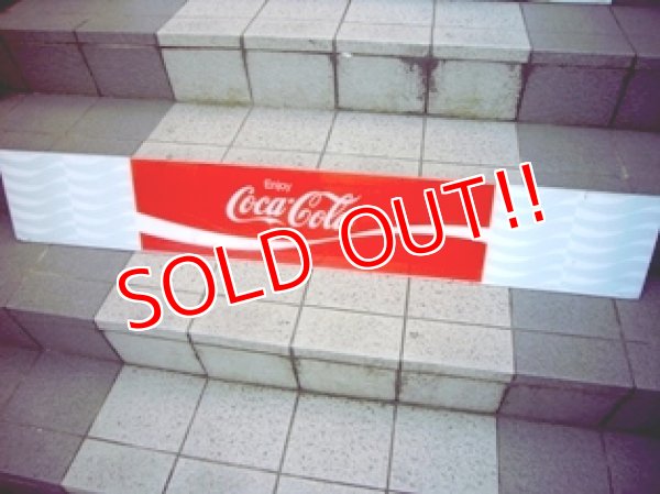 画像1: dp-111121-09 Coca Cola / 80's Vending Machine Plastic sign