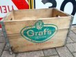 画像1: dp-120307-05 graf's / Vintage wood box