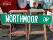 画像5: dp-130403-02 Road sign "NORTHMOOR DR" 