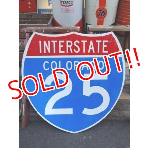 画像: dp-120410-15 INTERSTATE Sign "COLORADO 25"