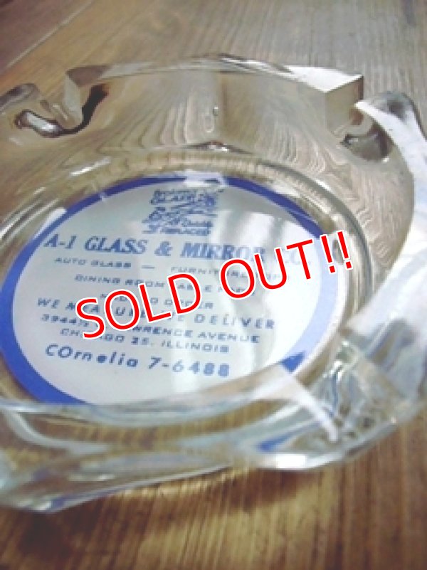 画像3: dp-101006-01 A-1 GLASS & MIRROR CO, Ashtray