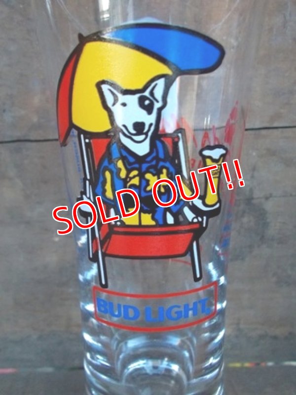 画像2: gs-120912-07 BUD LIGHT / Spuds Mackenzie 80's Beer Glass