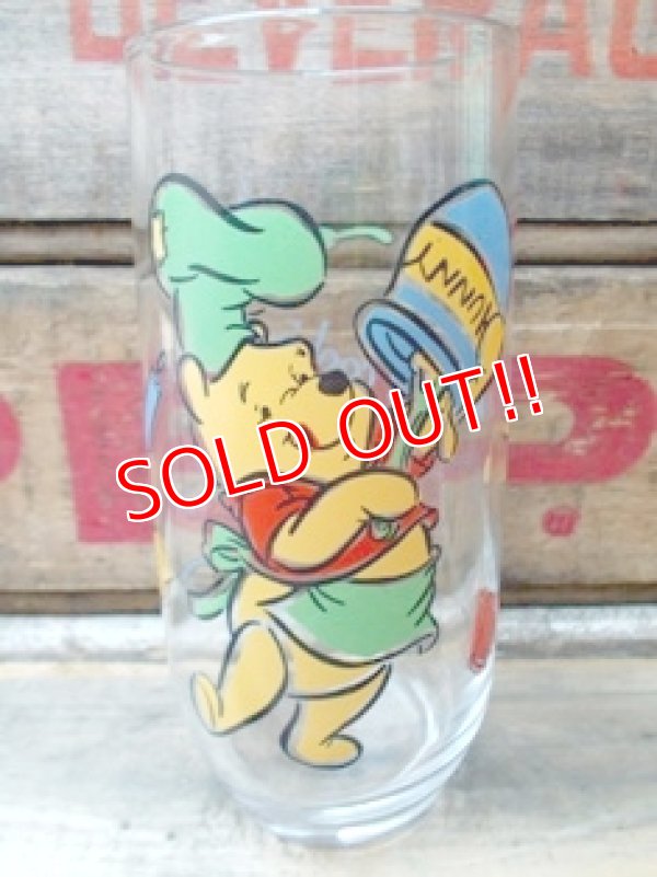 画像1: gs-120509-03 Winnie the Pooh / Anchor Hocking 90's glass