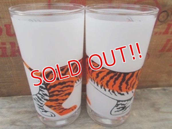 画像2: gs-120314-07 esso tiger / 70's glass set