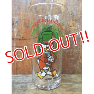 画像: gs-120801-03 Scrooge McDuck / Coca Cola "Mickey's Christmas Carol" 1982 glass