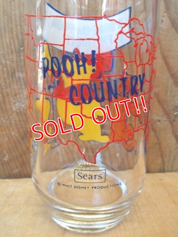 画像4: gs-120801-01 Winnie the Pooh / Sears 70's glass "Pooh! Country"