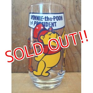 画像: gs-120801-01 Winnie the Pooh / Sears 70's glass "Pooh! Country"