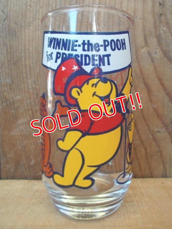 画像1: gs-120801-01 Winnie the Pooh / Sears 70's glass "Pooh! Country"