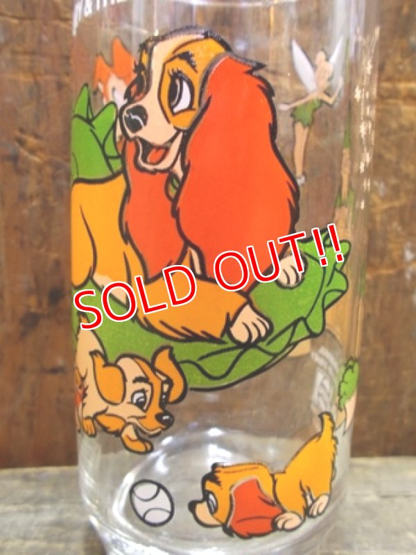 画像4: gs-130204-13 Lady and the Tramp / PEPSI 70's Wonderful World series glass