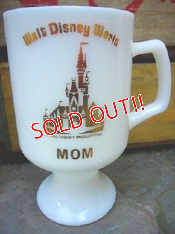 画像1: gs-110906-06 Walt Disney World / "MOM" footed mug