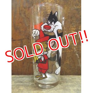 画像: gs-130204-08 Sylvester,Speedy,Slowpoke / PEPSI 1976 Collectors series glass