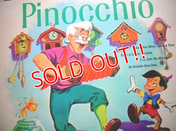 画像1: ct-110202-02 Pinocchio / 60's Record