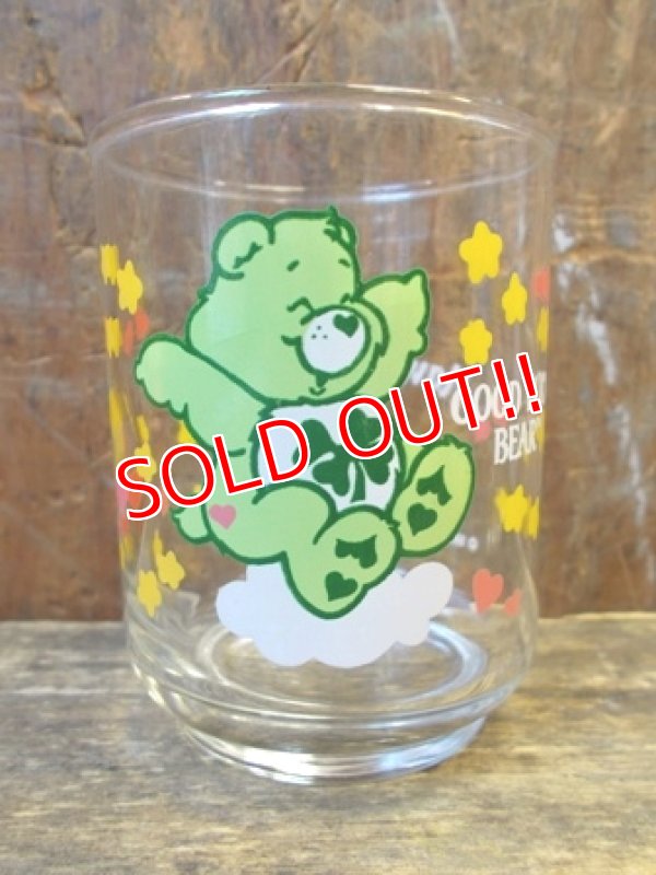 画像1: gs-130205-04 Care Bears / 1986 Mini Glass "Good Luck Bear"