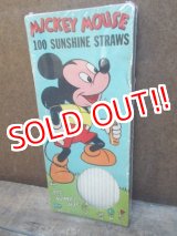 画像: ct-130511-28 Mickey Mouse / 50's 100 Sunshine Straw (Mint)