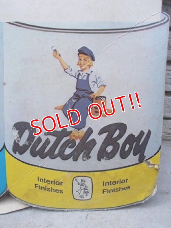 画像5: dp-130512-01 Dutch Boy / Vintage Cardboard Stand