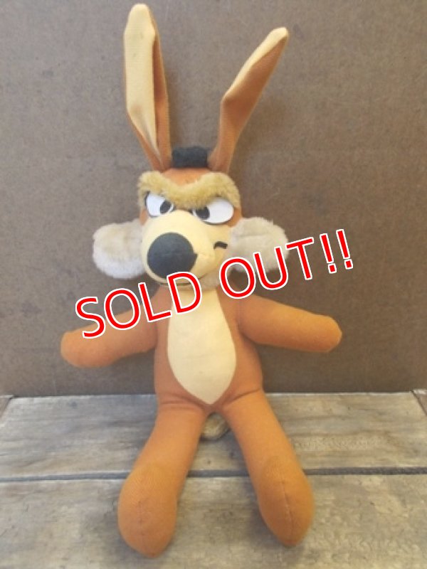 画像1: ct-130513-03 Wile E Coyote / 70's Plush doll