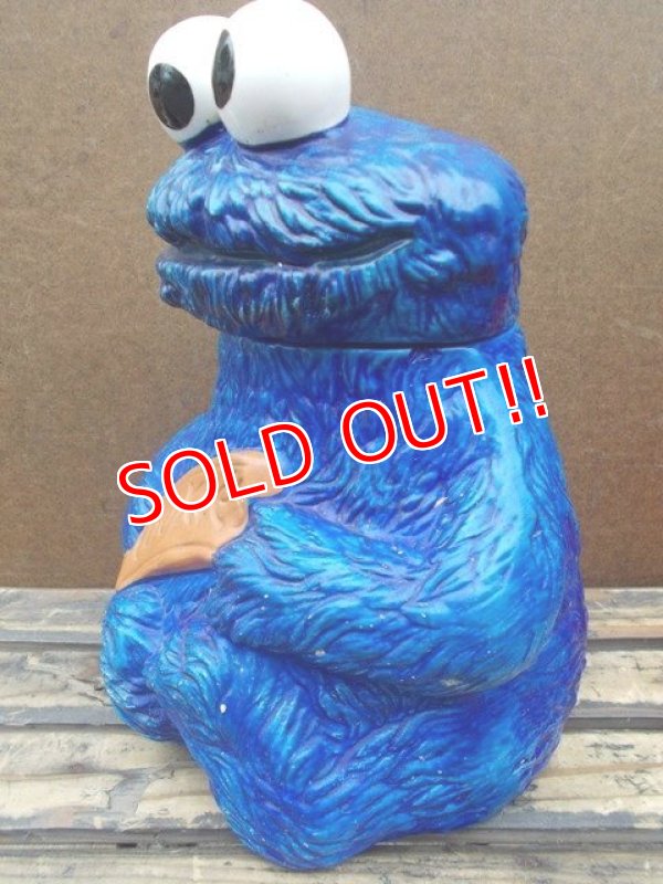 画像2: ct-130607-03 Cookie Monster / 70's Ceramic Cookie Jar