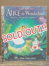 画像: bk-130508-01 ALICE in Wanderland / 70's Little Golden Book