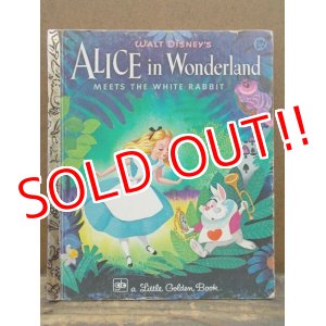 画像: bk-130508-01 ALICE in Wanderland / 70's Little Golden Book