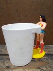 画像1: ct-130512-11 Wonder Woman / Burger King 80's Plastic mug