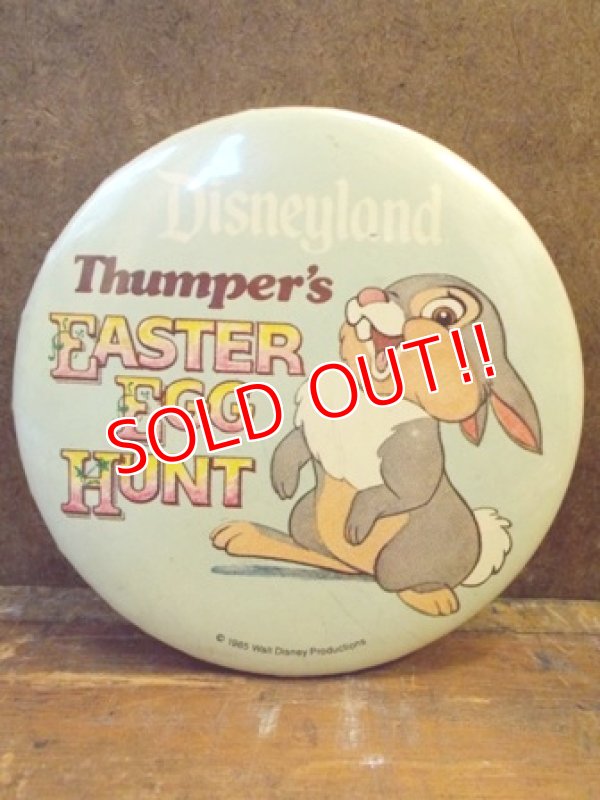 画像1: pb-100626-04 Disneyland  / '85 Thumper's Easter Egg Hunt Pinback