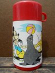 画像1: ct-110822-38 Mickey Mouse & Pluto / 90's Thermos