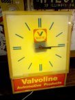 画像1: dp-120307-12 Valvoline / 70's Sign clock