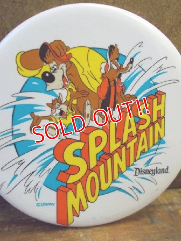 画像2: pb-100626-05 Disneyland  / '90s SPLASH MOUNTAIN Pinback