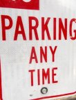 画像2: dp-130611-03 Road sign "No Parking Any Time"