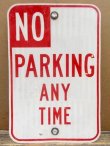 画像1: dp-130611-03 Road sign "No Parking Any Time"
