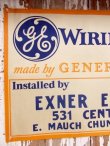 画像2: dp-121120-02 General Electric / 40's-50's Wiring System Advertising Poster 
